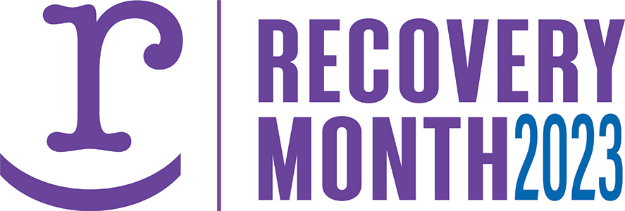 Recovery Month 2023 Logo